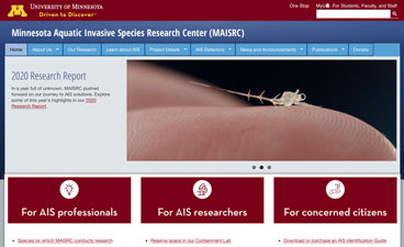 MAISRC website screengrab. 